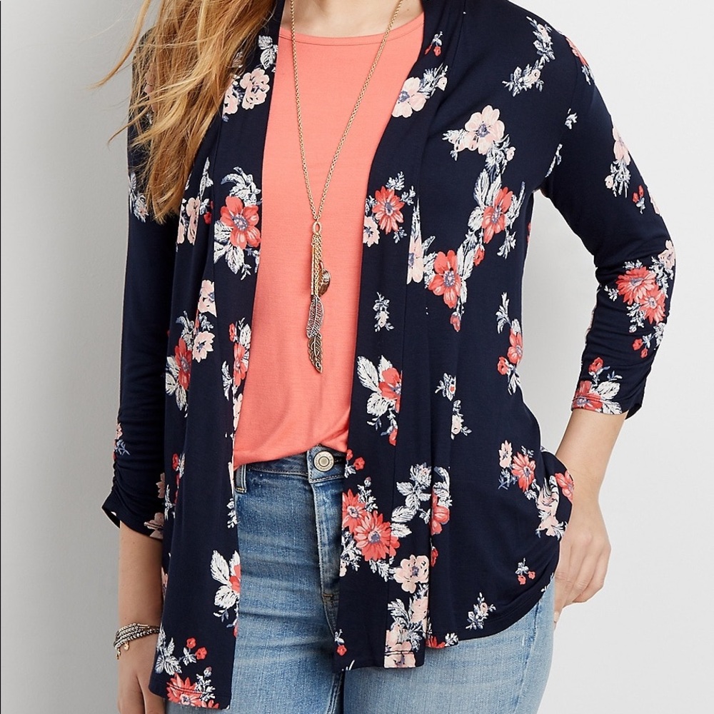 Maurice’s floral cardigan- tank sold separately